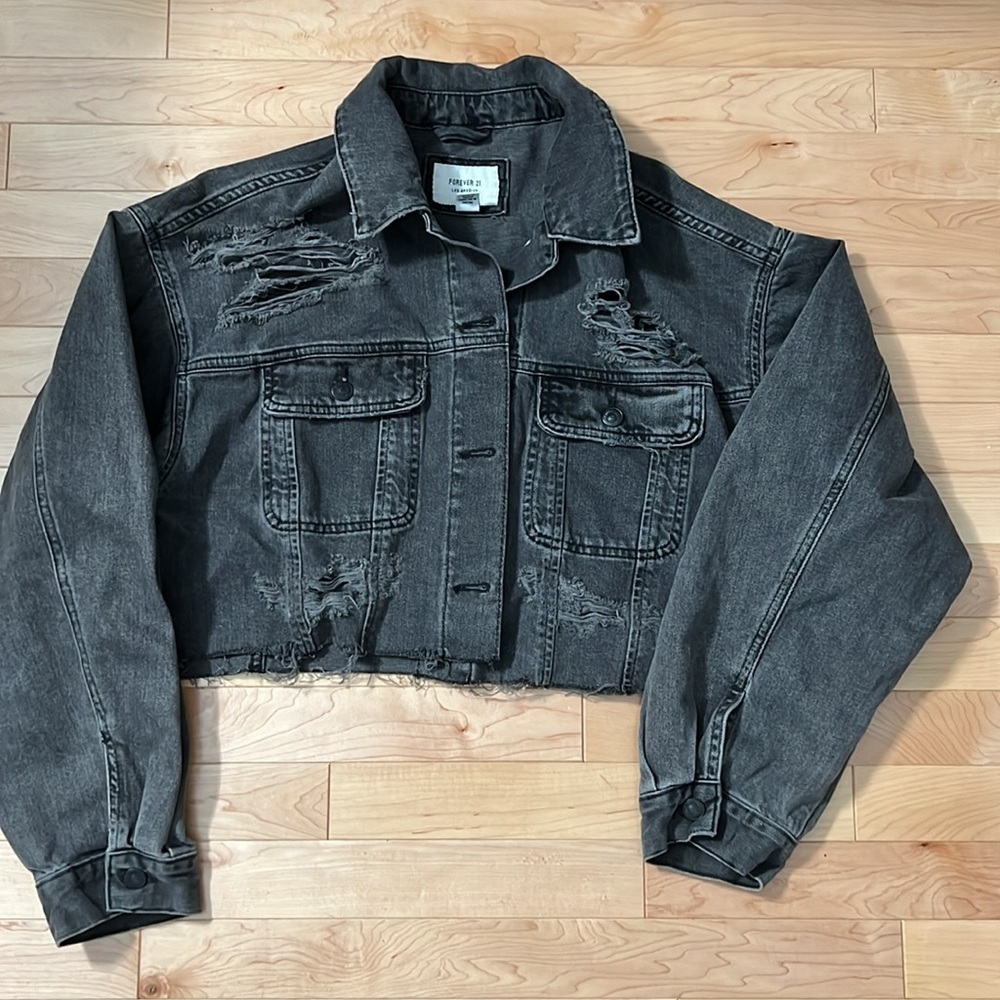 - Forever 21 cropped jacket
